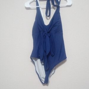 Cupshe Blue One Piece Swimsuit